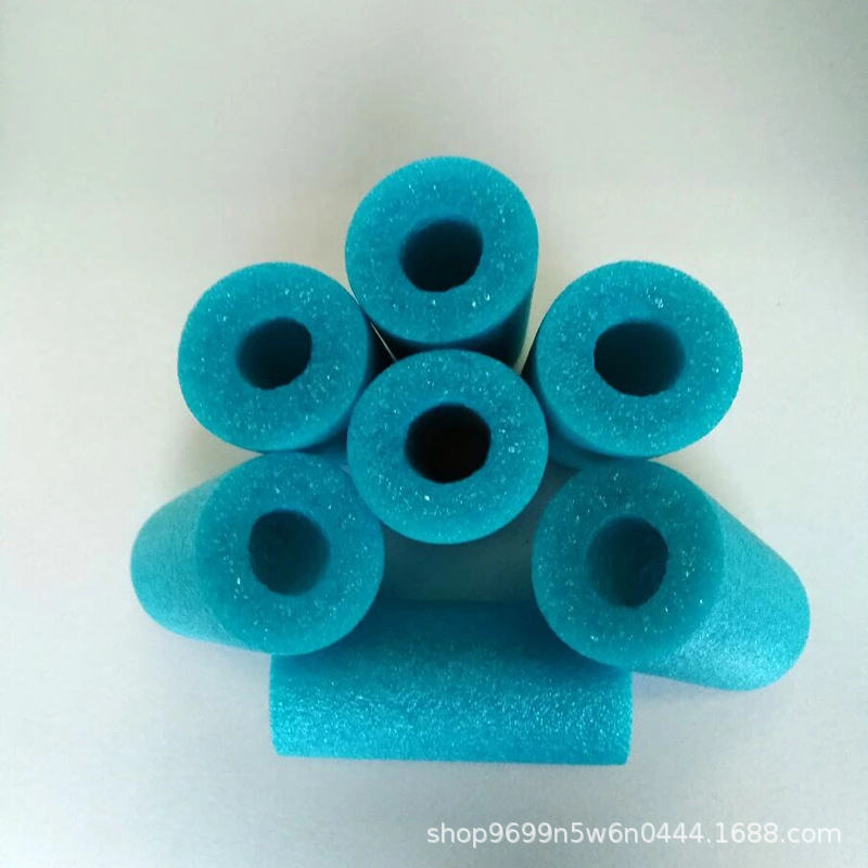 厂家直销 珍珠棉材料 EPE 浮力管60/20*1.2M浮条彩色珍珠棉游泳管