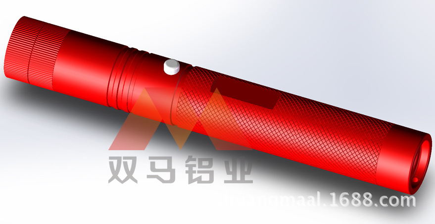 厂家手电筒车加工铝壳数控车加工专业成品定 制