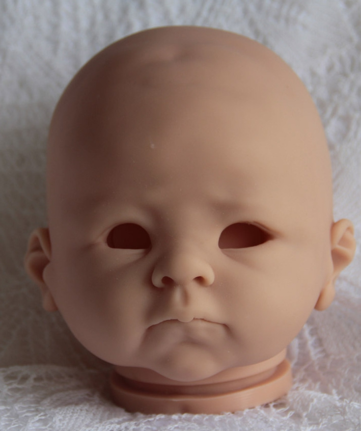 Renacer muñeca kit sin pintar piezas de la muñeca simulación bebé muñeca molde