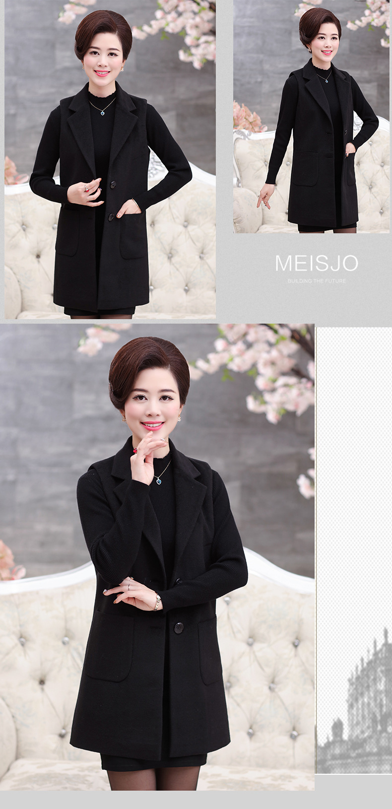 Gilet femme AVEC VIOLET en Poilue - Ref 3317815 Image 11