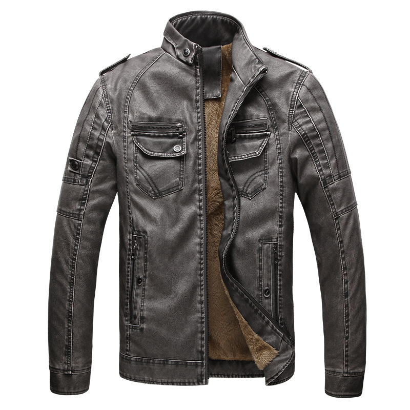 Veste en cuir homme - Ref 3443637 Image 6