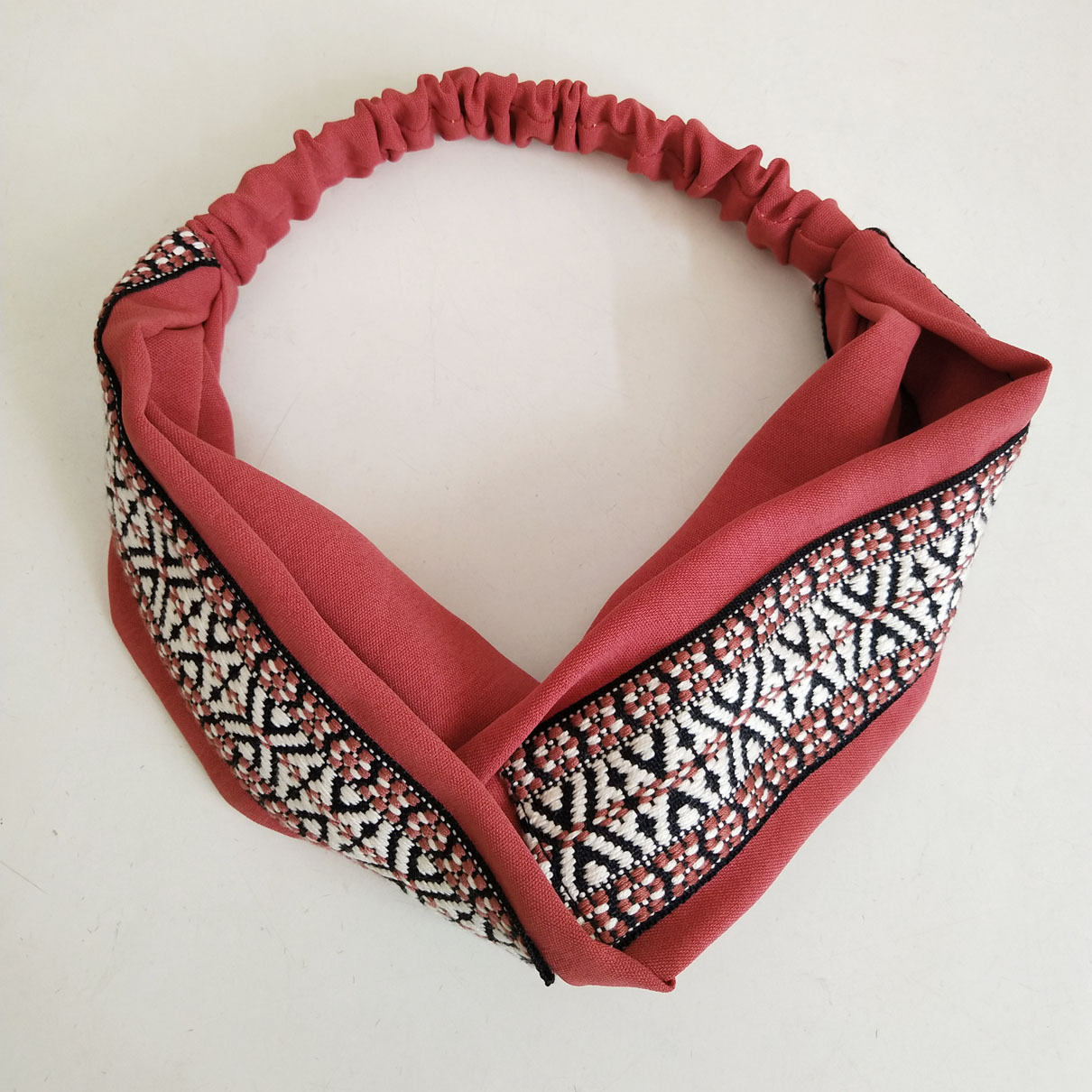 Autunno/Inverno in cotone coreano e canapa in stile etnico tinta unita abbinato alla fascia incrociata HB81001_voghion.com