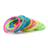 Fluorescence children's hair rope, decorations, suitable for import, 100 items