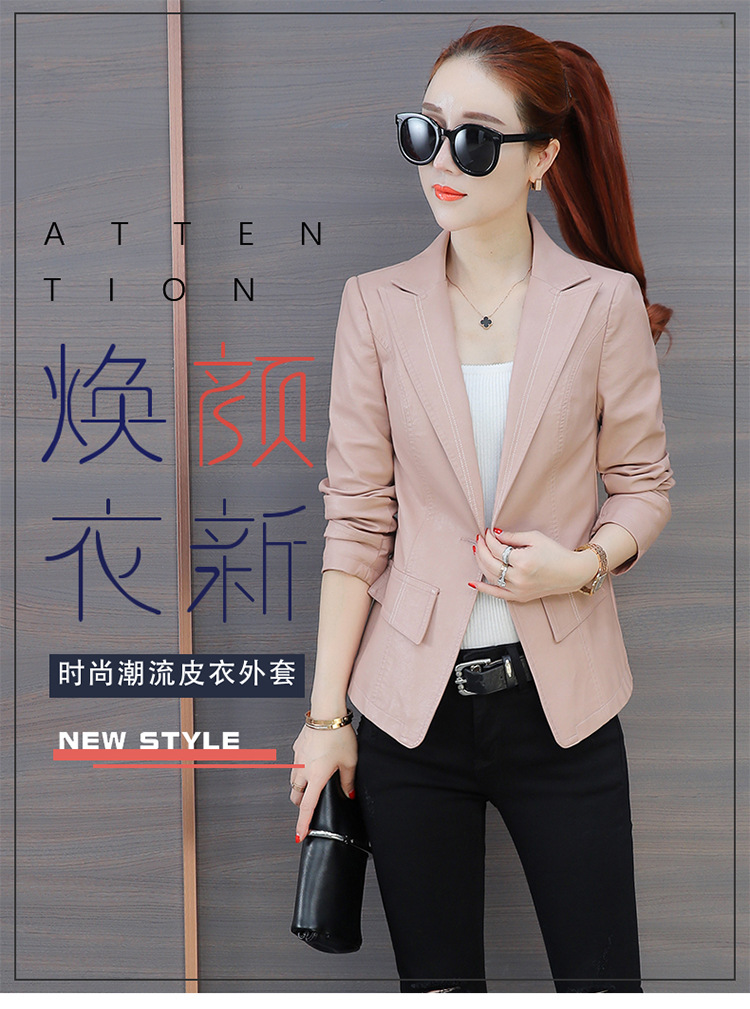 Veste cuir femme en PU - Ref 3331626 Image 36