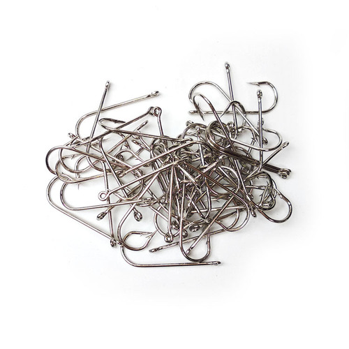 Imported large packaging tube with long handle fishhook with barbs and loop hook sea fishing hook sharp fishing gear