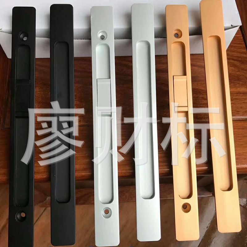 推拉门条锁 氧化锁 极窄锁 移门锁 凹弧锁 分体锁 对接锁一字锁-阿里巴巴