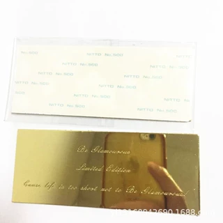 箱包服饰锌合金标牌 金属商标牌 方形小五金铭牌