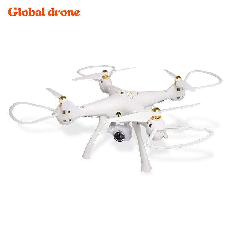 W8四轴飞行器 无人机 航拍高清专业  GPS定位图传fpv航模drone