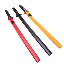 木刀COS木剑 木刀玩具刀剑带鞘 舞台表演道具 厂家现货男孩玩具刀