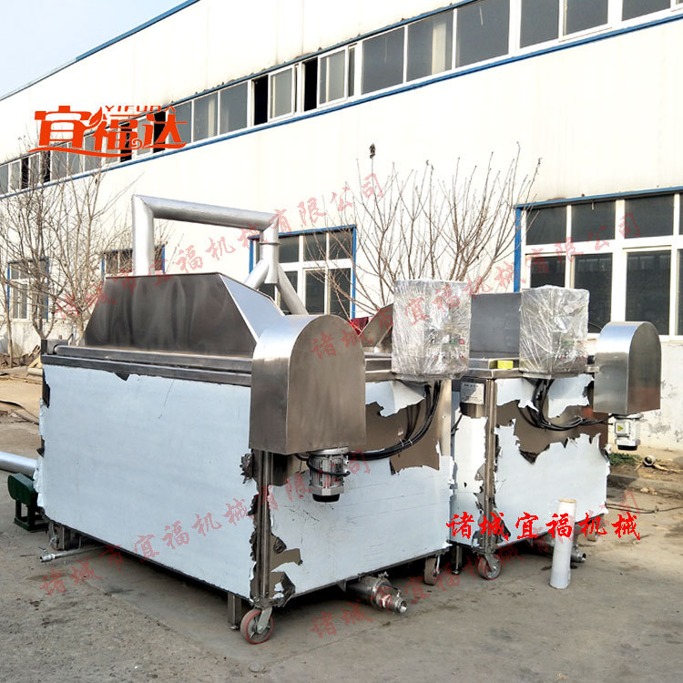 太原燃天然气油炸机  蚕豆油炸机 宜福花生米油炸机