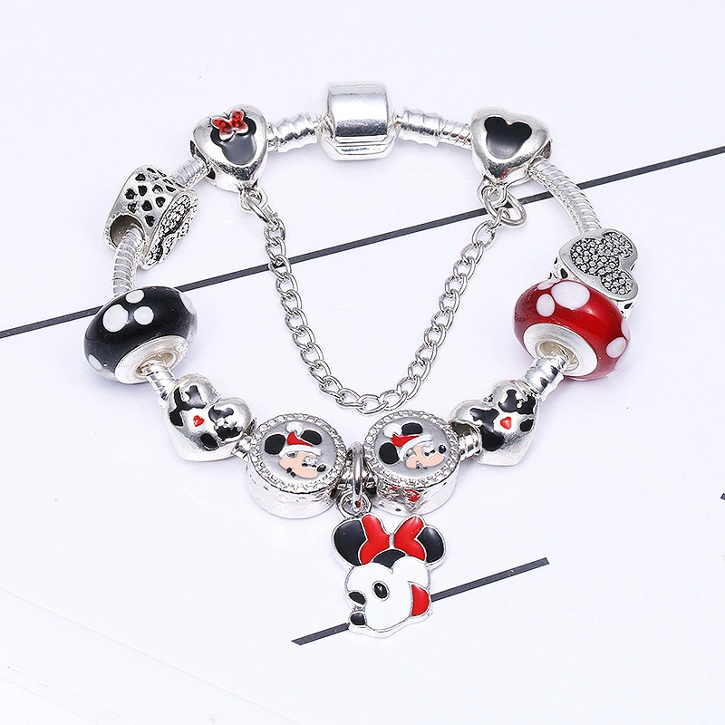 Cartoon bracelet, metal accessory