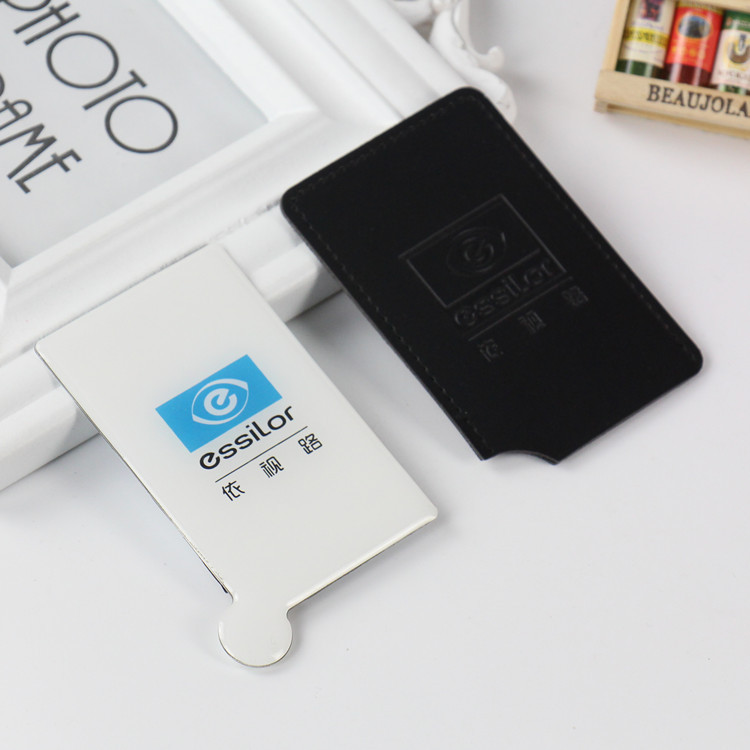 Rectangular handheld cards stainless steel