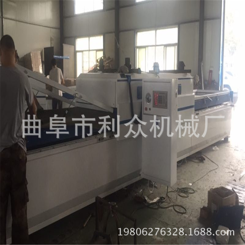 苏州 双工位橱柜门吸塑机 单工位半自动烤箱不动覆膜机