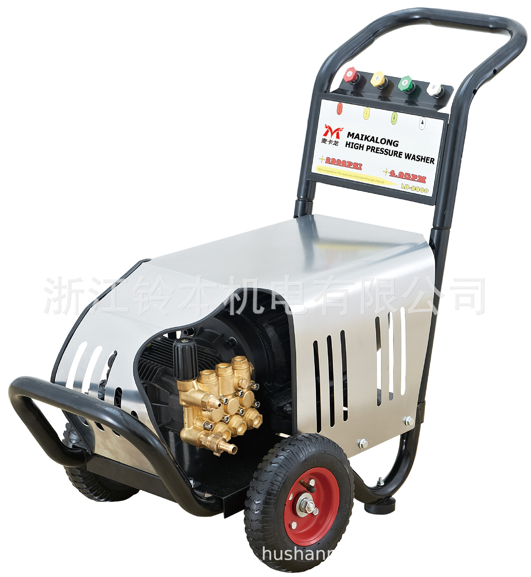 铃本3.0KW 4.0KW 5.5KW 7.5KW 四级三相 电动高压清洗机 380V