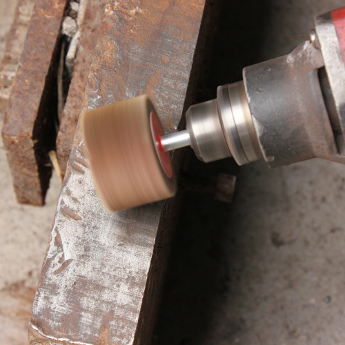 Impeller with handle, grinding head, shutter wheel, gauze grinding head, rust removal, sandpaper ring, grinding wheel, shutter blade, sandpaper page wheel, polishing