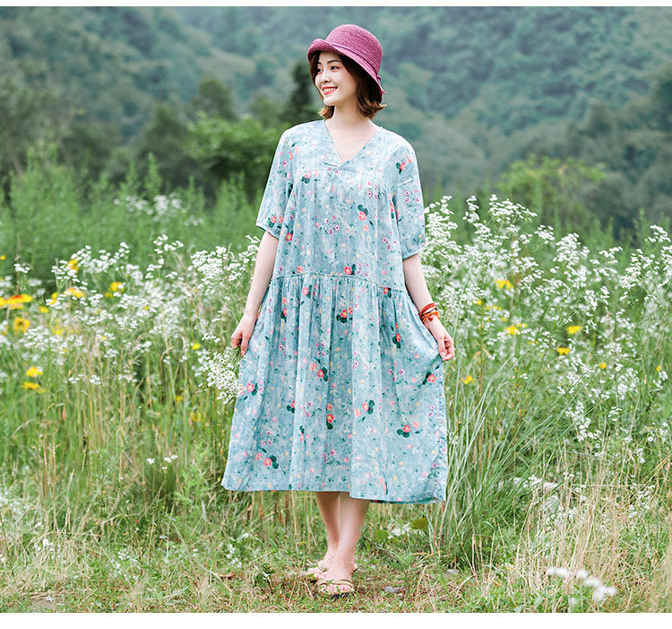 Robe femme BRANCHE en Tiansi - Ref 3328550 Image 8