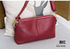 Fashionable leather small clutch bag, hand loop bag, shoulder bag, wholesale, cowhide, genuine leather