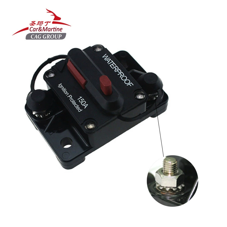 GCA дом на колесах 50A автоматический выключатель с ручным сбросом 100A Yacht Marine с переключателем защиты от перегрузки по току