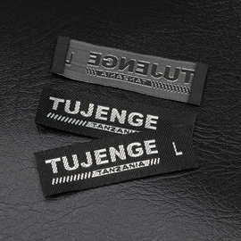 厂家直销织标商标主标 服装领标 织唛头定标签logo 布贴侧标布标