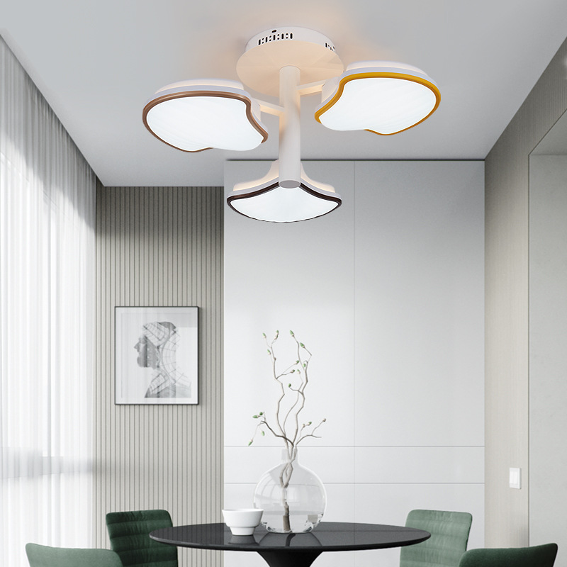 led吸顶灯现代简约客厅灯创意奢华餐厅卧室书房灯智能小夜灯灯具