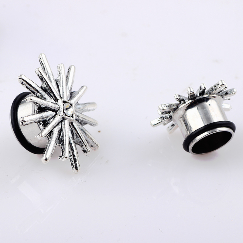Ear Expander Shield Needle Ear Piercing Jewelry Stainless Steel Cartilage Earring Wholesale detail image 7