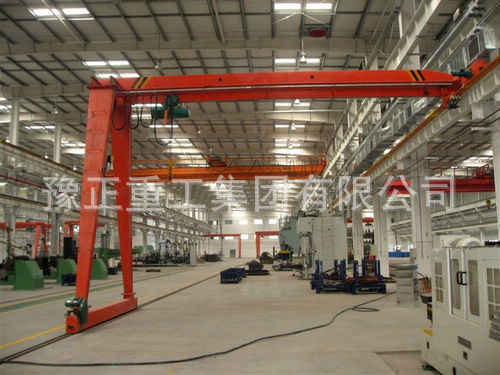 1-20t半门式起重机半门机半龙门单梁门式起重机单梁半门式起重机