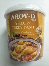 進口泰國AROY-D安來利黃咖喱1kg*12  泰式咖喱醬 泰餐調味料