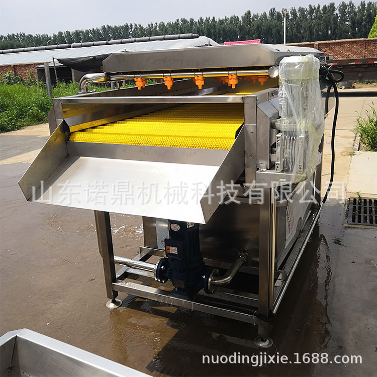 玉米去杂清洗机 平行毛辊清洗设备 毛辊抛光清洗机 直销 可定制