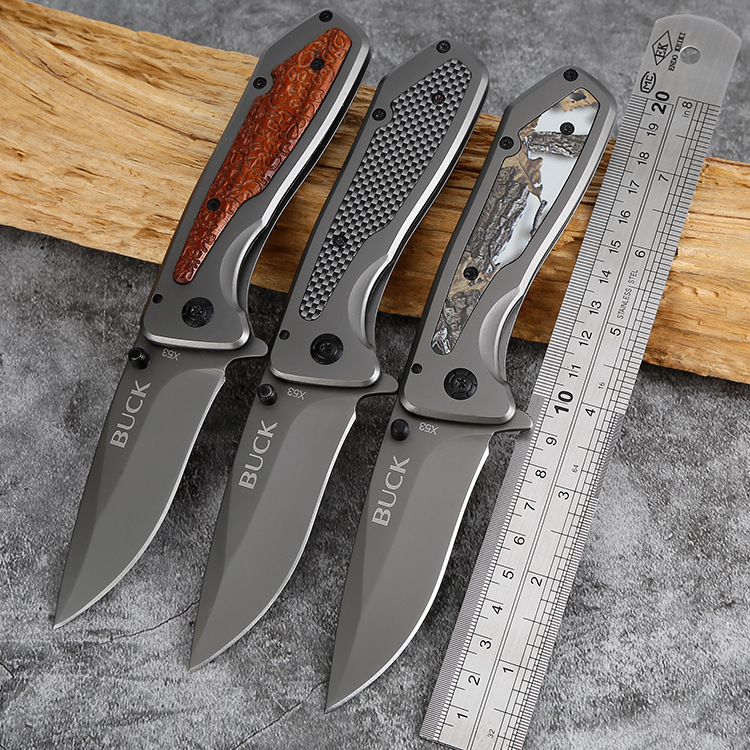 户外刀具折叠刀 高硬度小折刀 户外防身军刀 野营求生多功能小刀