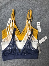 性感三角杯无钢圈超薄内衣时尚美背文胸外贸尾单