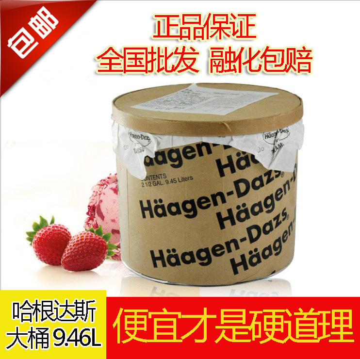 Haagen-Dazs Drum ice cream Ice cream 9.46L National Wholesale Melting Baopei