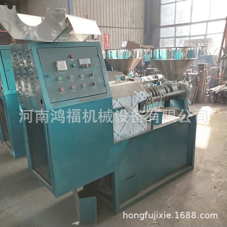 正规炸油机厂家小型油坊压榨机 新型花生榨油机 螺旋全自动榨油机