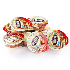 Snack snacks Tiantianle Candy Planet cup chocolate syrup and biscuit pellets in bulk 10 catties per box