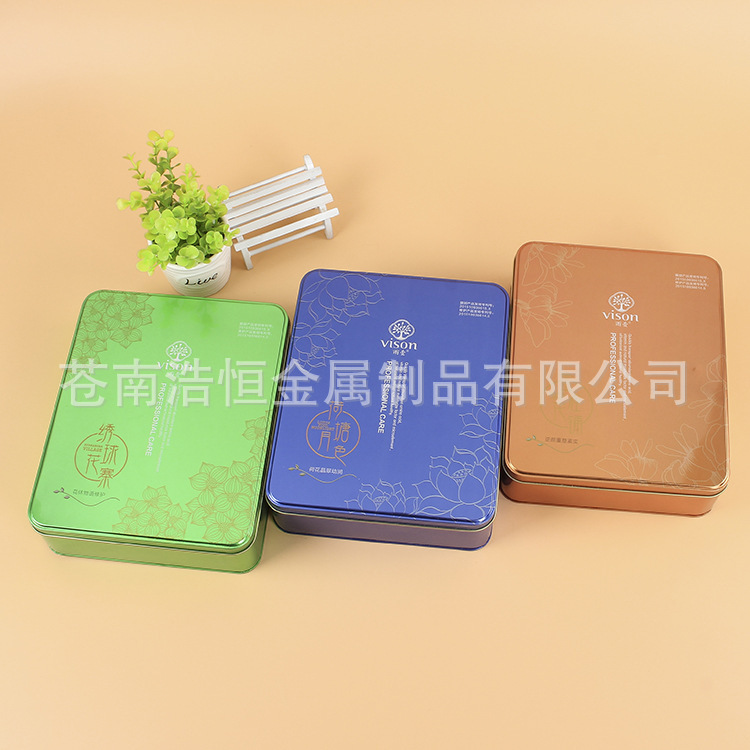 制罐厂家 马口铁盒月饼铁盒 酒店食品礼品铁盒 化妆品盒 可定制