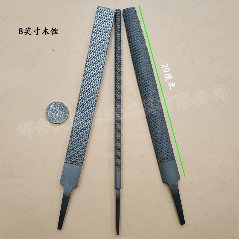 6-12寸半圆木锉 木半园挫 木工锉刀硬木红木锉木工锉刀200mm天狼-阿里巴巴