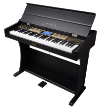 美科MEIKE 61键电子琴 MK-985专业演奏型电子钢琴 带木架现货销售