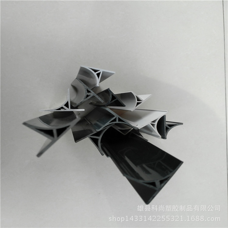 变电站医院用塑料角线 混凝土倒圆角模具 圆弧护角条PVC