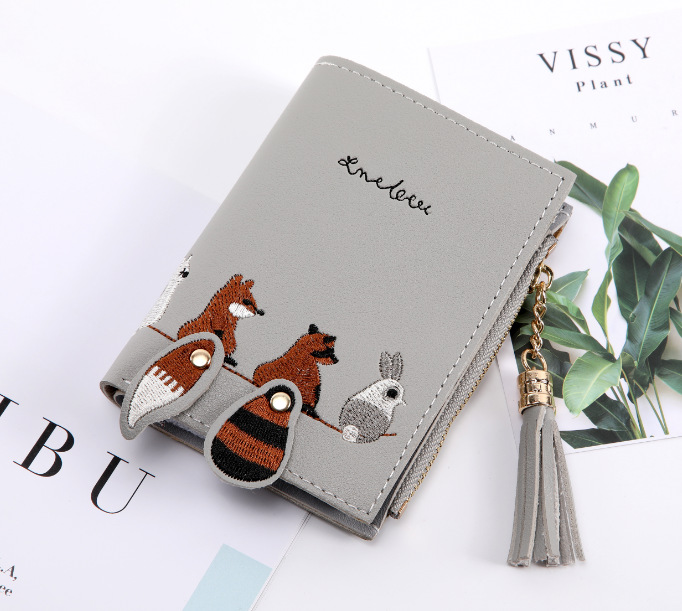 Women's Animal Solid Color Pu Leather Magnetic Buckle Wallets display picture 8