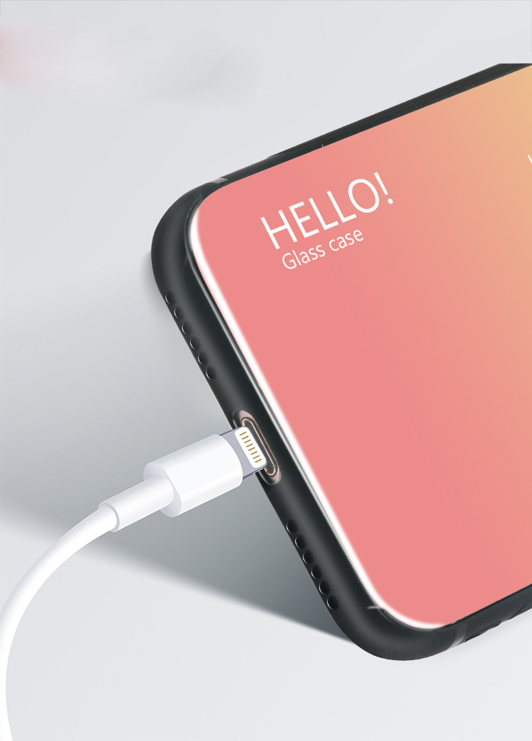 Gradient Glass Phone Case