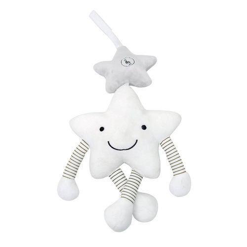 Crib bell bed hanging 0-1 year old newborn stroller pendant music rattle to coax baby plush soothing toy