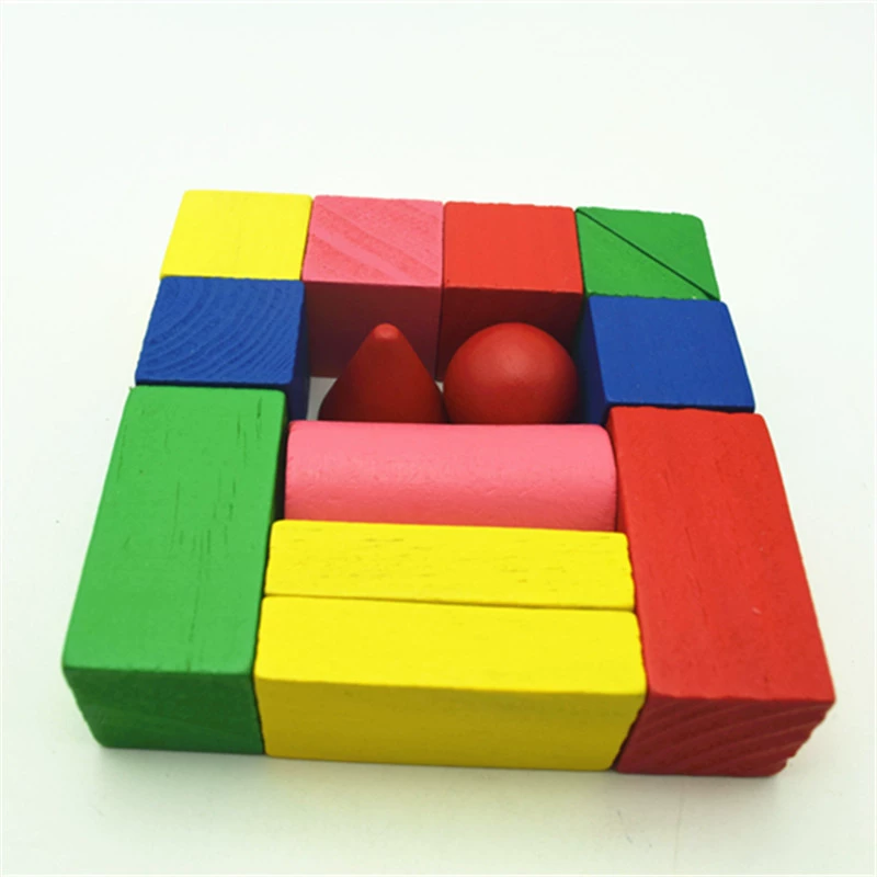 Wooden constructor, toy for elementary school students, stationery, wholesale, early education