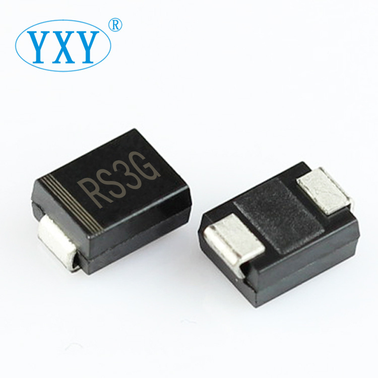 厂家直营 RS3G SMB封装 FR304 DO-214AA 贴片快恢复二极管