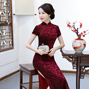 Chinese Dress cheongsam for womenA cheongsam for banquet women