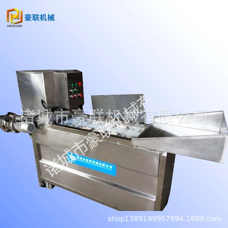 现货供应优质鸡爪分割设备 自动高效凤爪切半机欢迎选购【图】