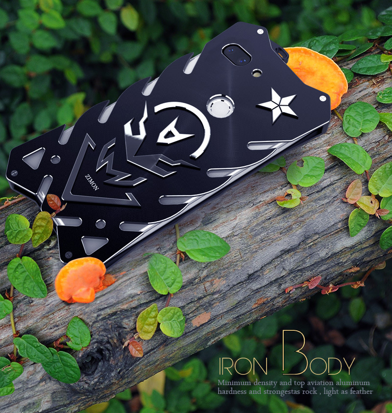 SIMON New THOR II Aviation Aluminum Alloy Shockproof Armor Metal Case Cover for Xiaomi Mi 8 Lite