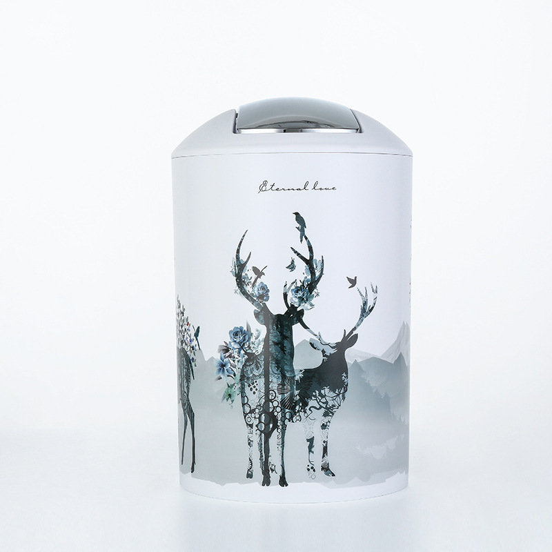 Impreso de estilo europeo de plástico ELK baño 6-set traje de Lavado especial B & B Hotel New House suministros de baño