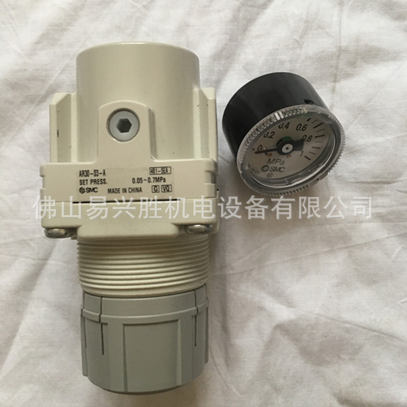 SMC调压阀现货AR30-03G-A带压力表气源减压阀