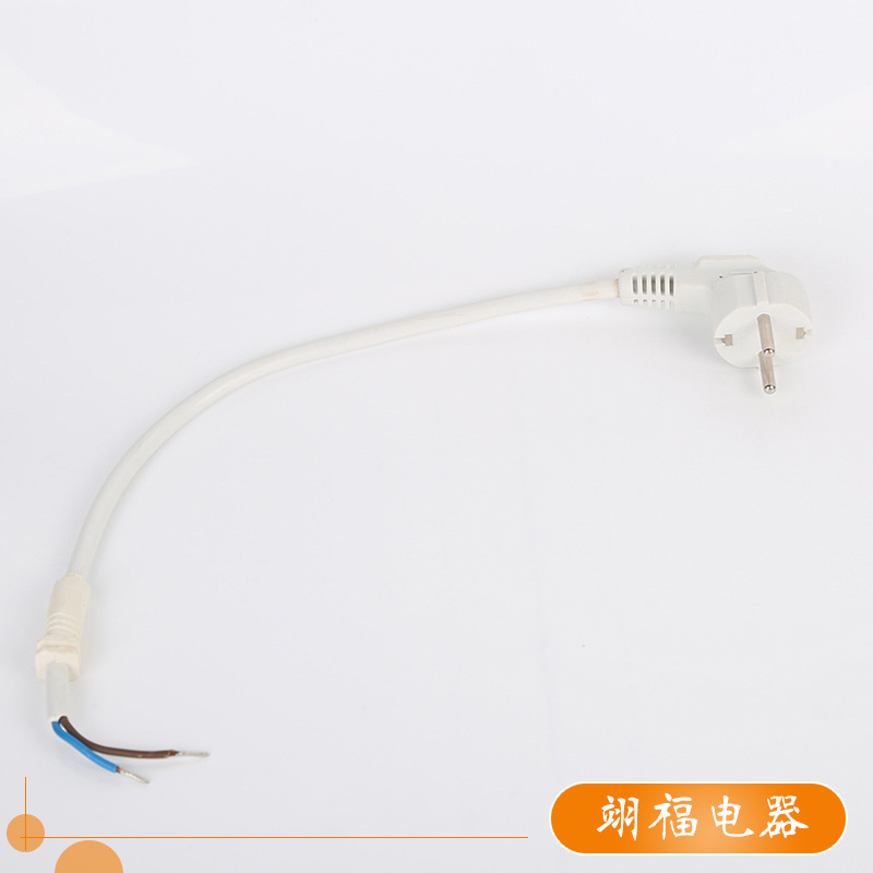 供应新款电热水器插头 韩规连接线插头 韩国电源线插头