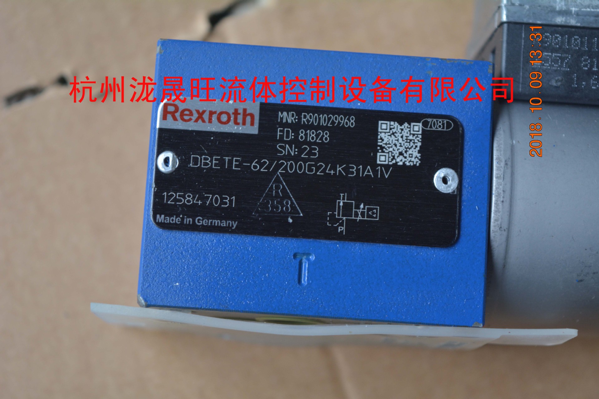 力士乐REXROTH比例溢流阀DBETE-6X200G24K31A1V特价供应