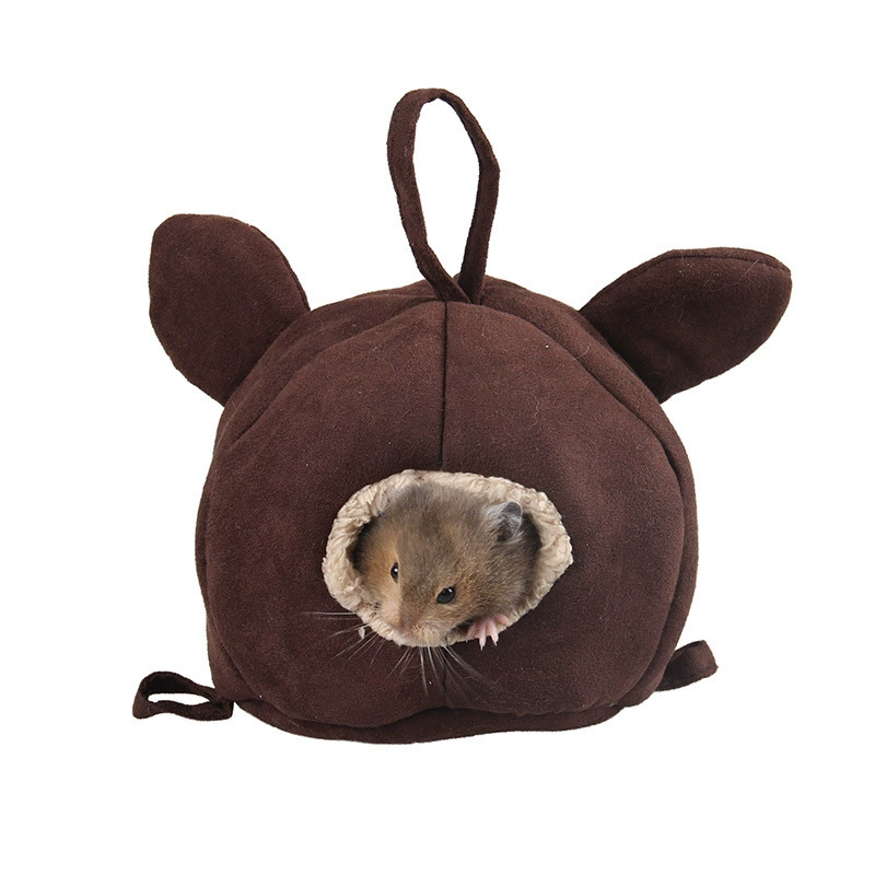 Cross -border pet nest manufacturer, Ji Zi Tsai warm bird nest hanging hammock, small mouth nest Totoro Mickey plush cotton nest